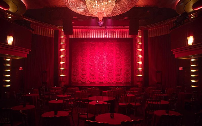 Faena Theater stage